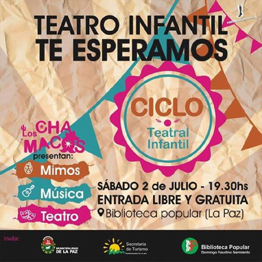 Teatro infantil en la Biblioteca Popular