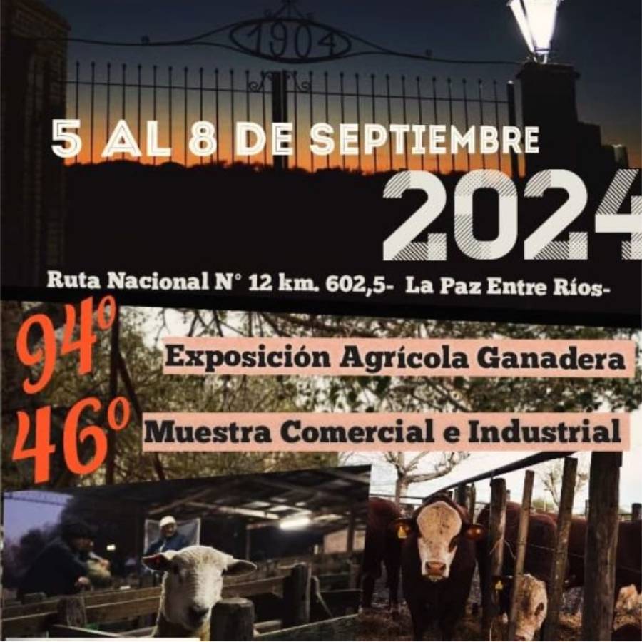 94 EXPO AGRÍCOLA GANADERA / 46 MUESTRA COMERCIAL E INDUSTRIAL